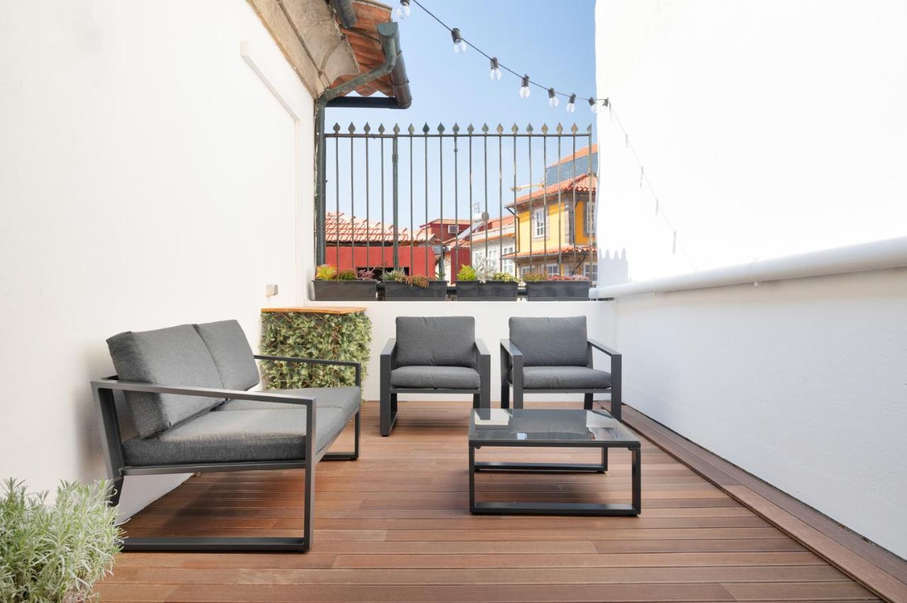 Ferienwohnung Historical Penthouse At Cardosas Block Porto Exterior foto