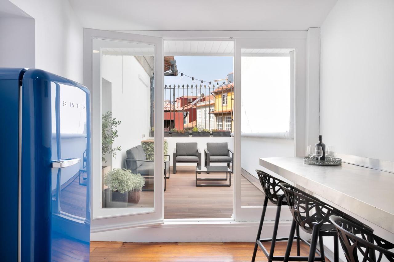 Ferienwohnung Historical Penthouse At Cardosas Block Porto Exterior foto