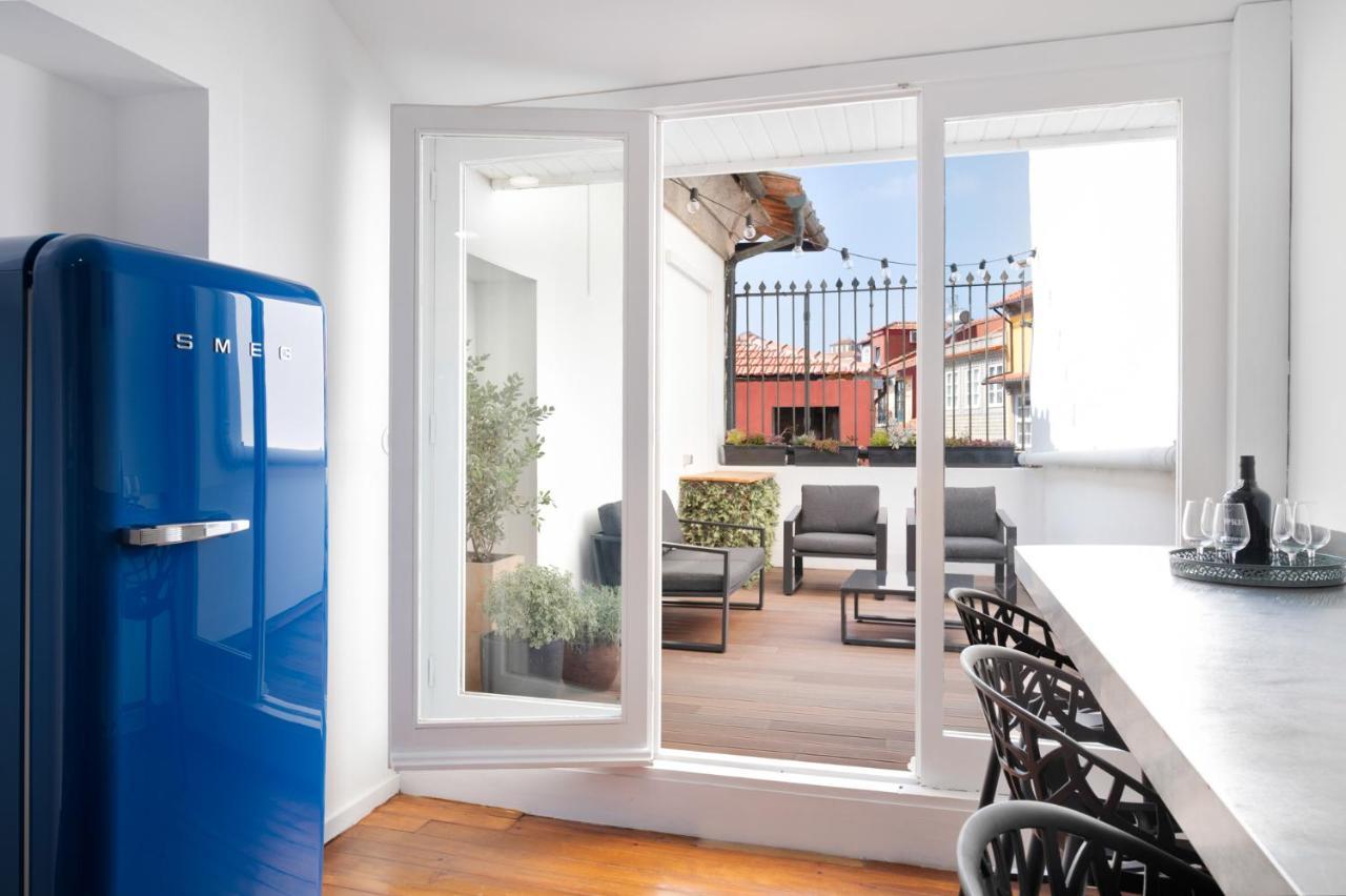 Ferienwohnung Historical Penthouse At Cardosas Block Porto Exterior foto