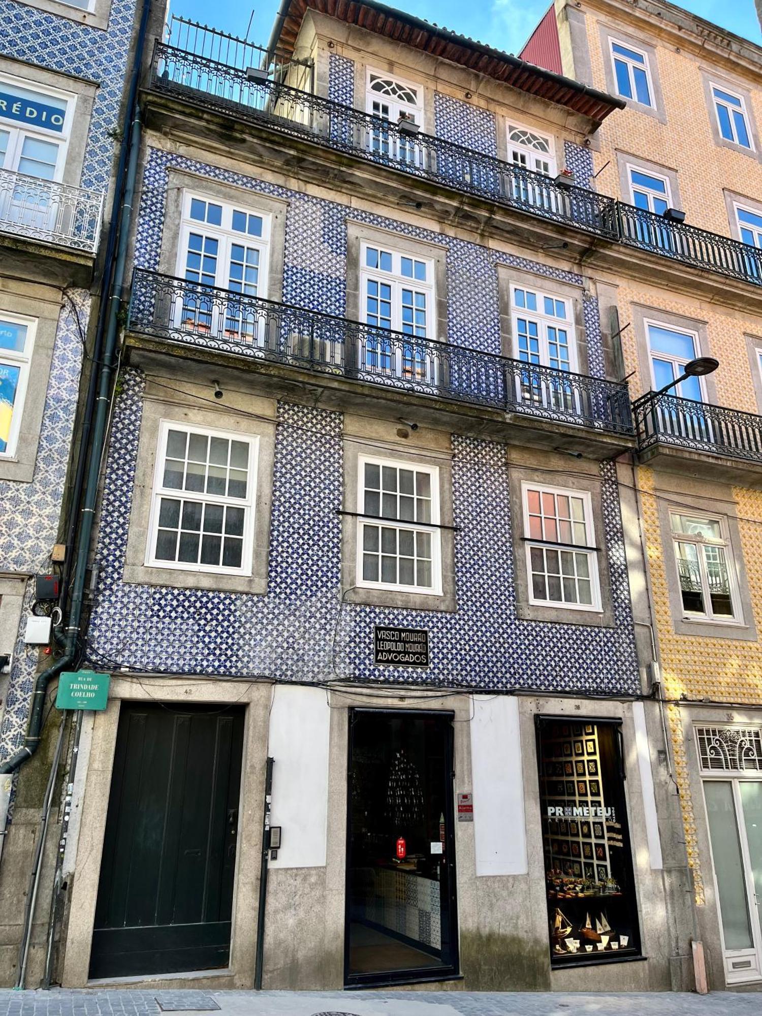 Ferienwohnung Historical Penthouse At Cardosas Block Porto Exterior foto