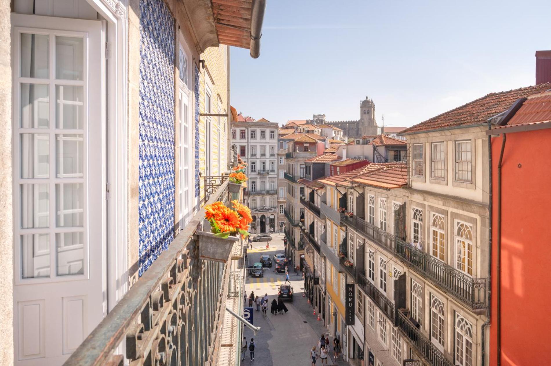 Ferienwohnung Historical Penthouse At Cardosas Block Porto Exterior foto
